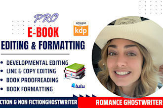 be your fiction and nonfiction beta reader, and book editor, romance book editor