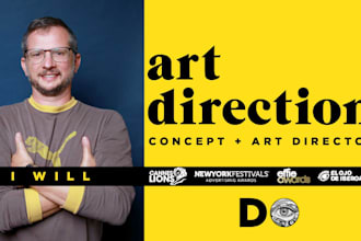 do art direction and graphic design
