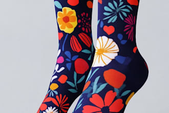 design unique socks design and custom socks