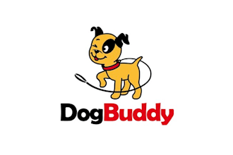 design creative perfect dog buddy logo