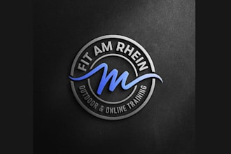 design creation group fitness business logo