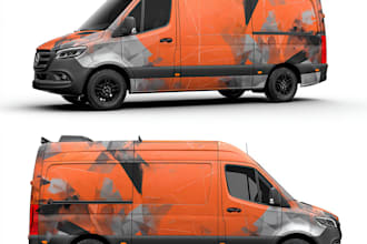 design vehicle wrap and truck decals