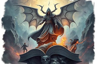 design best selling fantasy book cover for you