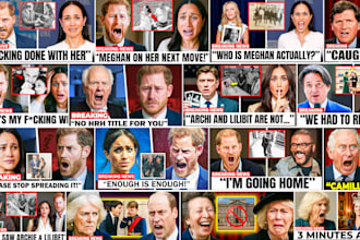 design royal family ai thumbnails