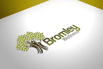 design natural spa yoga health and wellness or holistic and massage logo