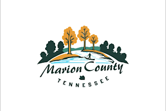 create a handcrafted vintage adventure or outdoor logo