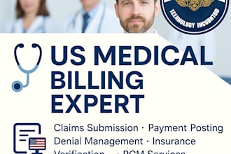 provide accurate medical billing and claim submission services for US healthcare