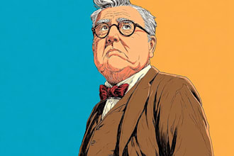 create unique and impactful political cartoon art