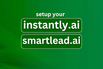 setup instantly or smartlead ai for cold email outreach