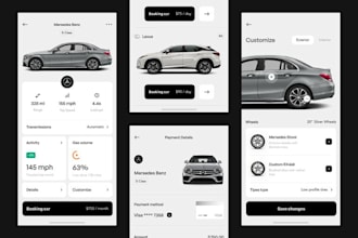 build limousine app, chauffeur app, luxury car app, car rental app