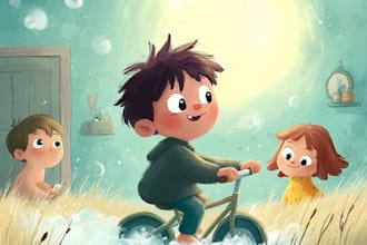 draw cute children book illustrations