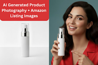design stunning ai generated product photos with realistic ai models for amazon