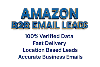 provide location based amazon b2b email leads fba wholesale