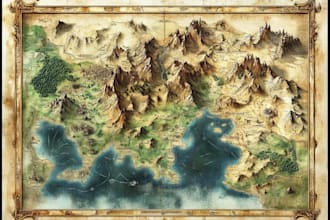 fantasy map design map illustration fantasy map