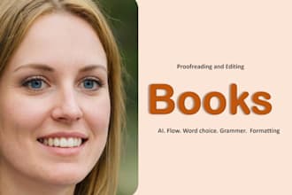 proofread and copyedit your ai book manually