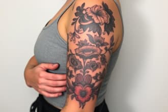 create unique realism tattoo design with my style