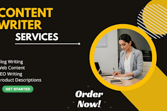 create professional and original website content