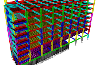 design rcc building in etabs with detailed report