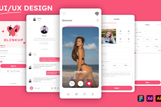 do mobile app ui ux design in figma