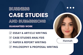 edit and improve your business or research case study with clarity and flow
