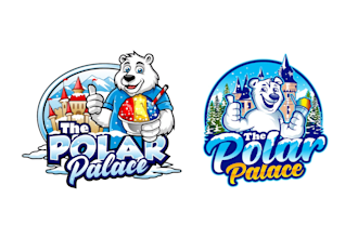 design unique polar bear logo with free unlimited revisions