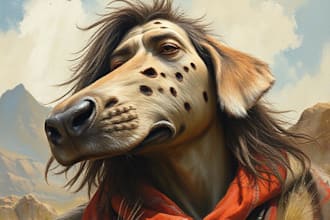 draw your characters and fanart in semi realistic art