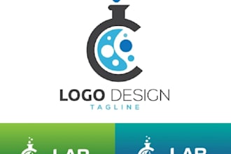 quality vintage science lab mascot logo with t shirt design