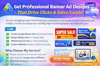 design google display ads banner, affiliate banner ads, website banner