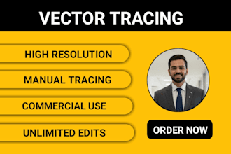 vector tracing, vectorize logo, convert image to vector, png to svg, ai eps