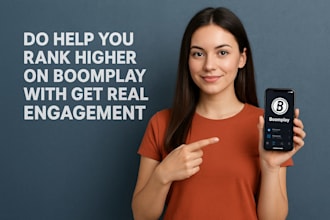 do help you rank higher on boomplay with get real engagement