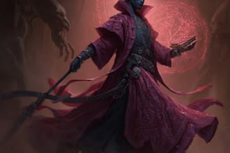 dnd character art and dnd character art