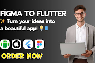 convert your figma design to flutter app