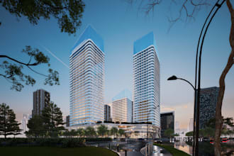 create realistic 3d exterior renderings