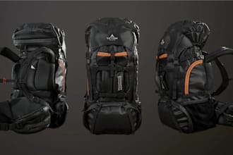 design custom 3d backpack, handbag, purse and bag tech pack