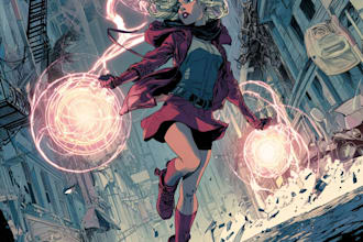 comic book artist for graphic novel superhero