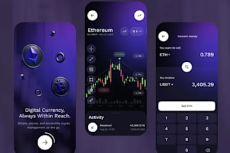 develop wallet app crypto wallet app finance app blockchain wallet app