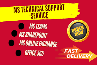 configure, support teams, exchange, microsoft 365