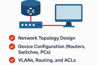 troubleshoot cisco networking labs and projects