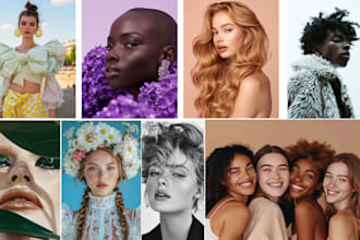 create ai portraits, characters, and editorial artwork for brand