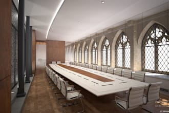 design meeting room, conference room, gaming roo m, reception room, cafe