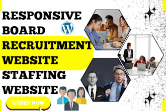 design job board recruitment website staffing website healthcare staff website