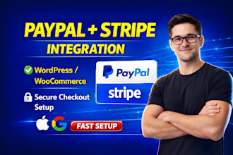 integrate paypal stripe apple pay google pay payment gateway on wordpress