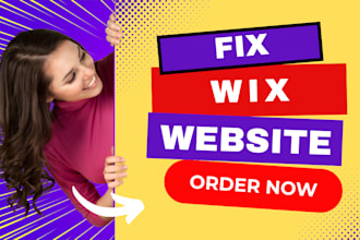 design redesign fix your wix website or wix studio site design velo