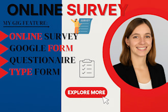create professional survey questionnaire google form or market research