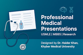 design high yield medical presentations for students and professionals
