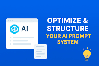 optimize and structure your ai prompt system