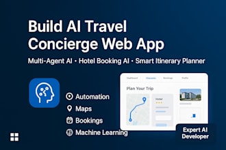 integrate airbnb ai concierge webapp multiagent travel, hotel booking assistant