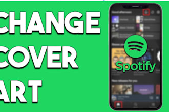 design a custom album cover, cover artwork, cartoon album cover for your song