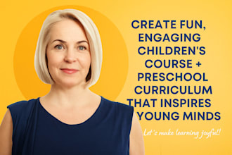 create best selling engaging children course preschool curriculum that inspires