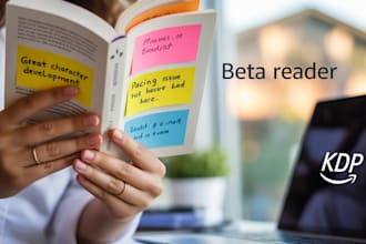 beta read and provide a review on your kdp books, manuscript or novel